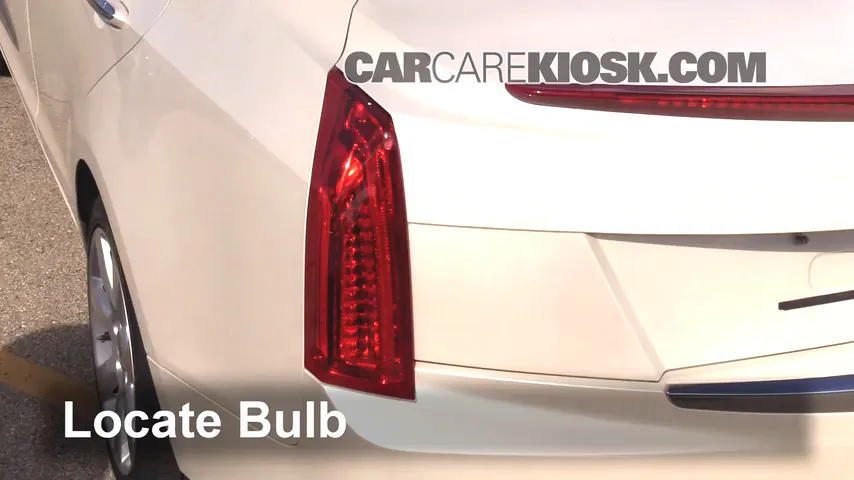 2014 Cadillac ATS 2.0L 4 Cyl. Turbo Lights Tail Light (replace bulb)